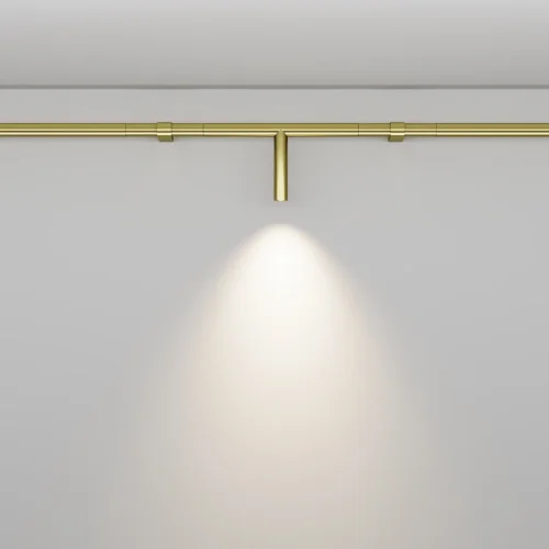 Светильник Focus Led для штанговой системы освещения Axity 3000-6000К 3Вт 45° C102CL-3W3-6K-BS Maytoni латунь для шинопроводов серии Axity Maytoni латунь фото 4