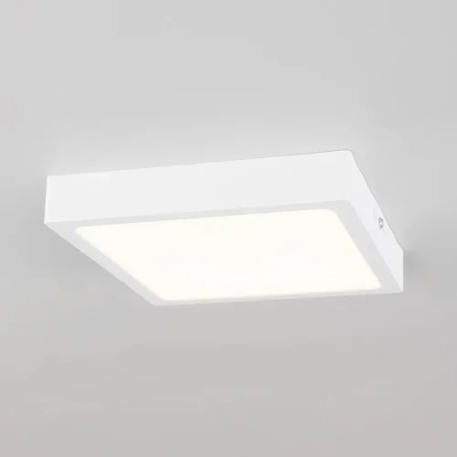 Светильник накладной LED Галс CL55K22N Citilux белый 1 лампа, основание белое в стиле современный квадратный фото 4