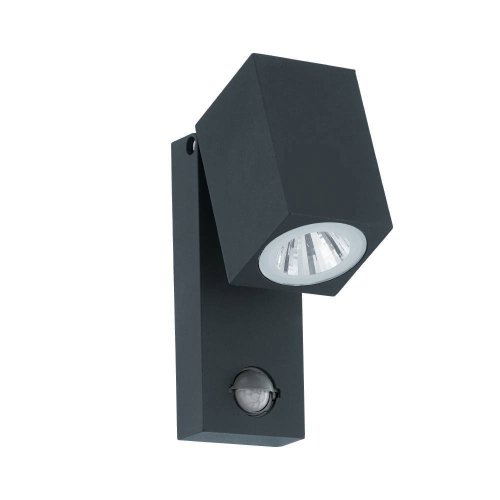 Настенный светильник LED SAKEDA 96287 Eglo уличный IP44 серый 1 лампа, плафон серый в стиле современный LED