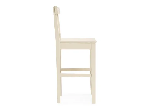 Полубарный стул Алзе кремовый 554129 Woodville, /, ножки/массив березы дерево/кремовый, размеры - ****400*450 фото 3