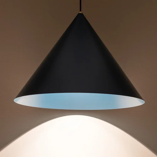 Светильник подвесной Zenith L 8007-NW Nowodvorski зелёный синий на 1 лампу, основание зелёное в стиле лофт фото 2