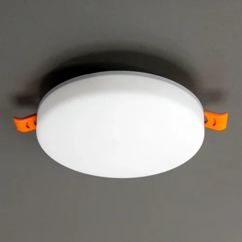 Светильник точечный LED Вега CLD5315W Citilux белый 1 лампа, основание белое в стиле хай-тек современный  фото 2