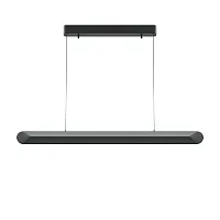 Светильник подвесной LED Motion MOD276PL-L40B3K Maytoni чёрный на 1 лампу, основание чёрное в стиле современный хай-тек линейный