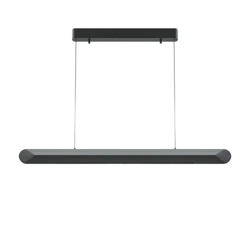 Светильник подвесной LED Motion MOD276PL-L40B3K Maytoni чёрный на 1 лампу, основание чёрное в стиле современный хай-тек линейный