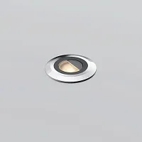 Встраиваемый светильник ЛЕД уличный Клапан / Vent O517DL-L5S3K Maytoni уличный IP65 серебряный на 1 лампу, плафон серебряный в стиле современный ЛЕД