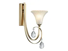 Бра 4821/A Newport белый 1 лампа, основание золотое в стиле современный 