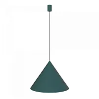 Светильник подвесной Zenith L 8007-NW Nowodvorski зелёный синий на 1 лампу, основание зелёное в стиле лофт 