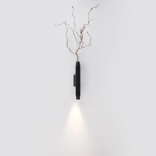 Настенный светильник LED уличный Jug 7141/6WLA Odeon Light уличный IP65 чёрный на 1 лампу, плафон чёрный в стиле современный хай-тек LED фото 4
