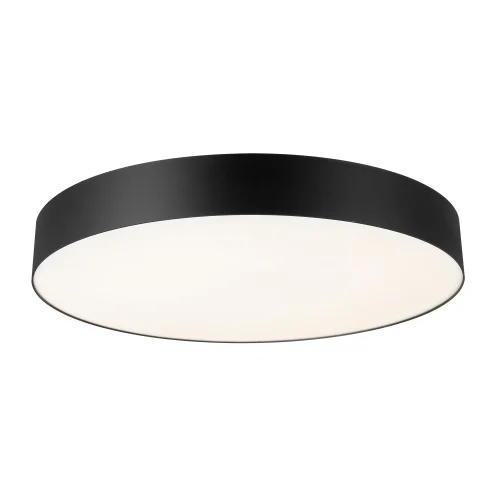 Светильник потолочный LED Bart CL755491 Citilux белый на 1 лампу, основание чёрное в стиле современный хай-тек круглый фото 4