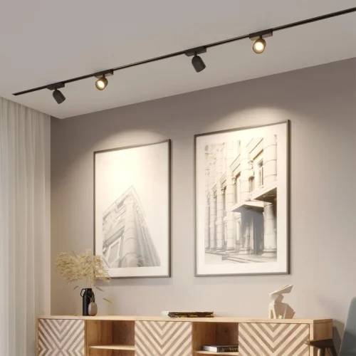 Трековый светильник LED Solette 359803 Novotech чёрный для шинопроводов серии Solette чёрный фото 3