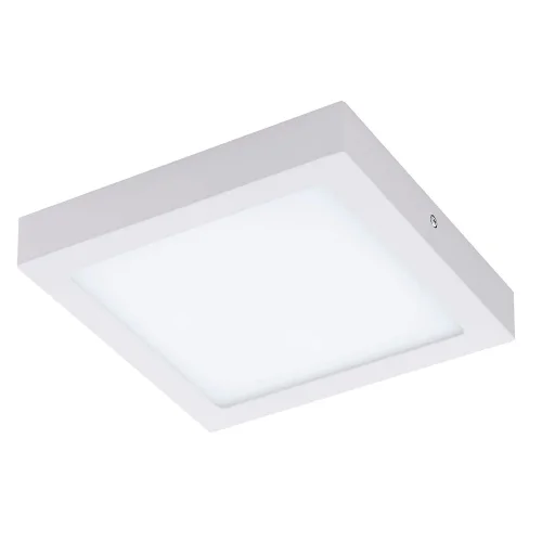 Светильник накладной LED FUEVA-C 96672 Eglo белый на 1 лампу, основание белое в стиле современный квадратный