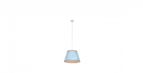 Светильник подвесной LOTTE 214.1 Lucia Tucci голубой 1 лампа, основание голубое в стиле классика 