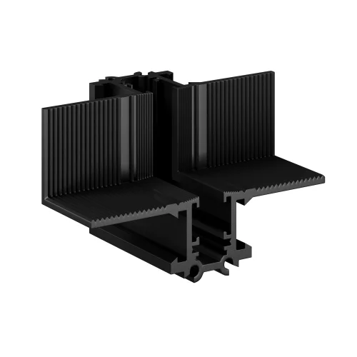 Коннектор угловой внутренний под шпаклевку , встраиваемый Magnetic track system Levity TRA184ICL-13B Maytoni чёрный в стиле современный хай-тек для светильников серии Magnetic track system Levity встраиваемый levity магнитная