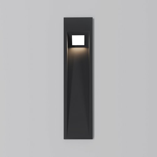 Встраиваемый светильник ЛЕД уличный Холм / Knoll O513SL-L4B3K Maytoni уличный IP65 чёрный на 1 лампу, плафон чёрный в стиле современный ЛЕД