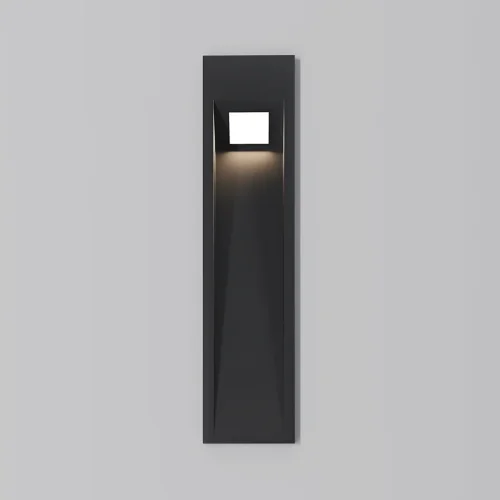 Встраиваемый светильник ЛЕД уличный Холм / Knoll O513SL-L4B3K Maytoni уличный IP65 чёрный на 1 лампу, плафон чёрный в стиле современный ЛЕД