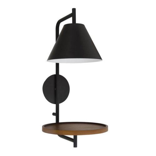 Бра Pilz 2984-1W Favourite чёрный на 1 лампа, основание чёрное в стиле современный 