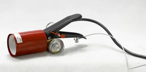 Светильник подвесной лофт LSP-9545 Lussole красный без плафона 1 лампа, основание красное в стиле лофт стимпанк стимпанк фото 3