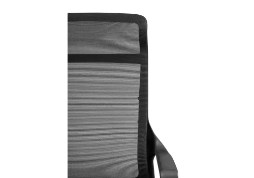 Компьютерное кресло Rino black 15630 Woodville, чёрный/сетка, ножки/пластик/чёрный, размеры - *1260***660*700 фото 7