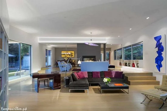 Динамичная модернизация дома в колониальном стиле, Westchester, New York