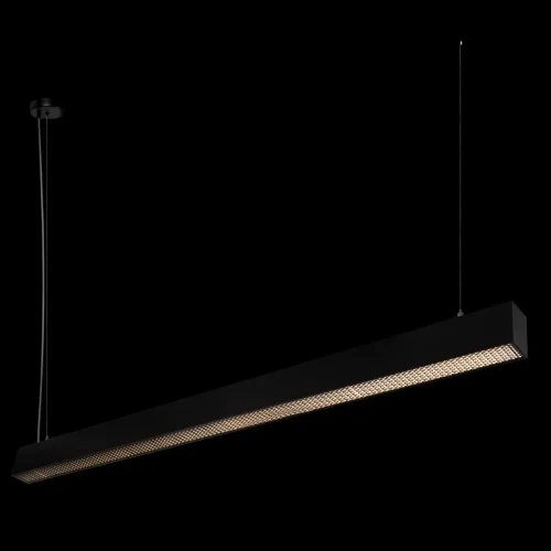 Светильник подвесной LED Vim 10318/C Black LOFT IT чёрный 1 лампа, основание чёрное в стиле современный хай-тек линейный фото 4