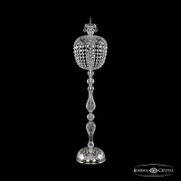 Торшер 14771T1/35-145 G Bohemia Ivele Crystal sp прозрачный 6 ламп, основание золотое в стиле классический
