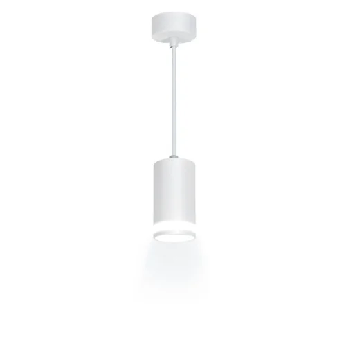 Светильник подвесной Arton 59986 9 Ritter белый 1 лампа, основание белое в стиле современный трубочки