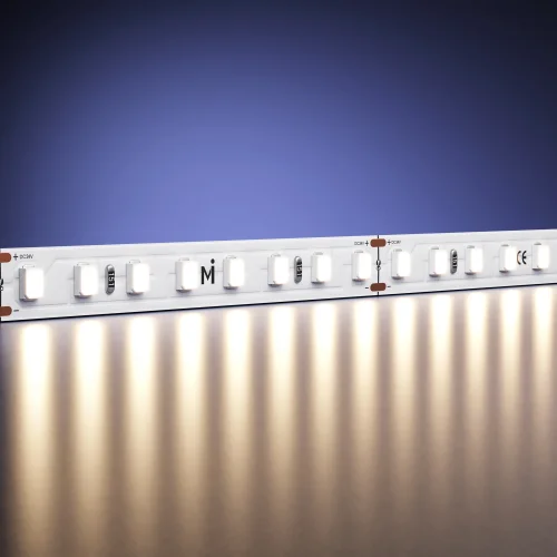 Светодиодная лента 24В 2835 9,6Вт/м 4000К 5м IP 20 201098 Maytoni цвет LED нейтральный белый 4000K, световой поток 1585Lm фото 3