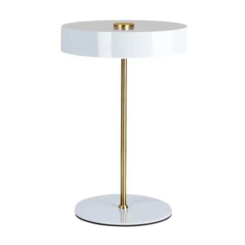 Настольная лампа Elnath A5038LT-3WH Arte Lamp белая 3 лампы, основание белое металл в стиле современный хай-тек 