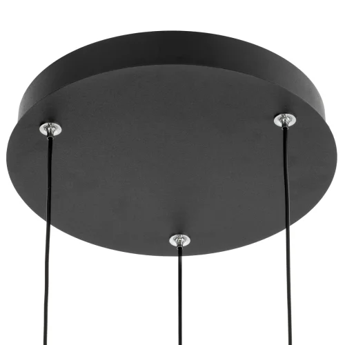 Светильник подвесной LED Дуэт CL719031 Citilux чёрный 1 лампа, основание чёрное в стиле современный хай-тек каскад фото 7