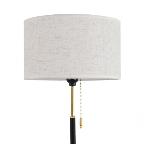 Настольная лампа Irisa 8358/1T Lumion белая на 1 лампу, основание медь чёрное металл в стиле классический фото 5 Настольная лампа Irisa 8358/1T Lumion белая на 1 лампу, основание медь чёрное металл в стиле классический фото 5