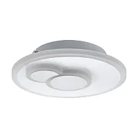 Светильник потолочный LED Cadegal 33942 Eglo белый 1 лампа, основание серое в стиле современный 