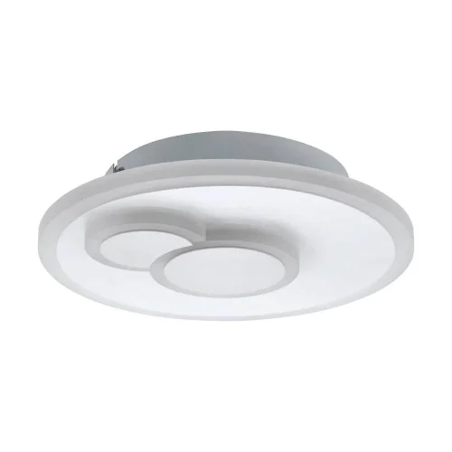 Светильник потолочный LED Cadegal 33942 Eglo белый на 1 лампу, основание серое в стиле современный 