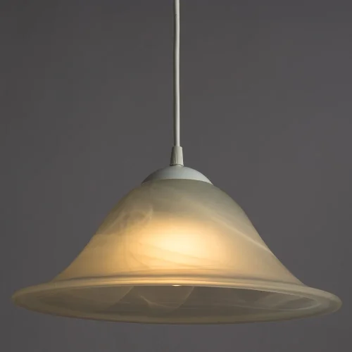 Светильник подвесной Cucina A6430SP-1WH Arte Lamp белый 1 лампа, основание белое в стиле современный  фото 2