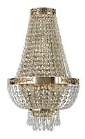 Бра Pera E 2.20.100 G Arti Lampadari прозрачный на 3 лампы, основание золотое в стиле классический 
