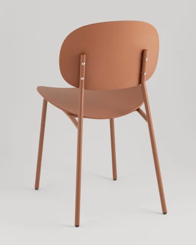 Стул Edie, пластик коричневый NP УТ000040833 Stool Group, коричневый/пластик, ножки/металл/коричневый, размеры - ***** фото 7