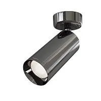 Спот с 1 лампой Focus C017CW-01GF Maytoni чёрный серый GU10 в стиле модерн 