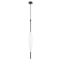 Светильник подвесной LED Venice 10223/C White LOFT IT белый 1 лампа, основание чёрное в стиле современный 