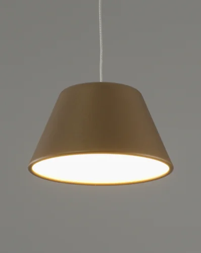 Светильник подвесной LED Atla V10890-PL Moderli золотой 1 лампа, основание золотое в стиле современный  фото 3