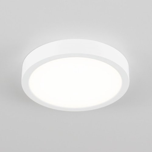 Светильник накладной LED Галс CL5522N Citilux белый 1 лампа, основание белое в стиле современный круглый