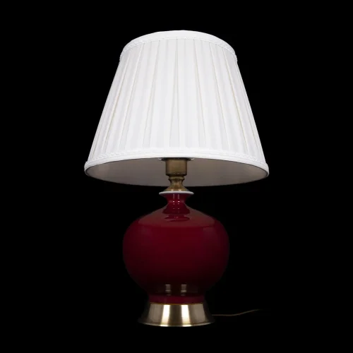 Настольная лампа Ruby 10267T/S LOFT IT бежевая 1 лампа, основание бордовое керамика в стиле классический современный  фото 4