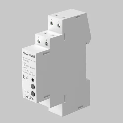 Диммер DALI DT6 TRIAC 230VAC DIN 721018 Maytoni на 1 , основание белое в стиле фото 3