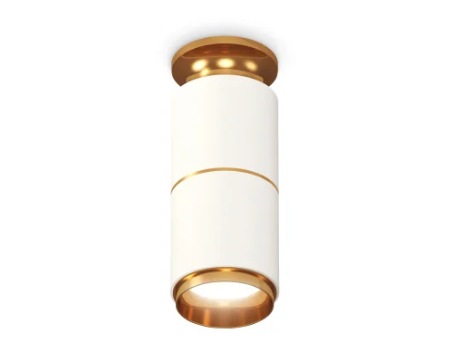 Светильник накладной Techno spot XS6301260 Ambrella light белый 1 лампа, основание белое в стиле современный круглый