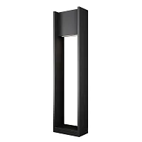 Парковый светильник LED Gran O465FL-L16GF3K Maytoni уличный IP54 графит на 1 лампу, плафон графит в стиле современный хай-тек LED
