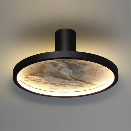 Бра LED Stoflake 5078/25L Odeon Light разноцветный бежевый серый на 1 лампа, основание чёрное в стиле современный панно фото 3