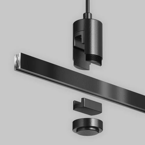 Подвес тросовый Hang с вводом питания Magnetic trаck system Flarity TRA157SW-B1-B Maytoni чёрный в стиле для светильников серии Magnetic trаck system Flarity flarity магнитная фото 4
