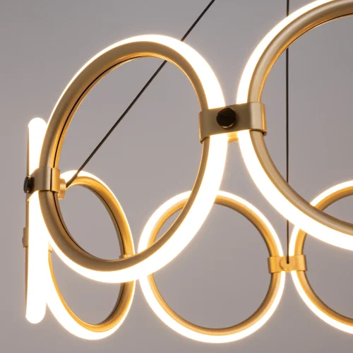Светильник подвесной LED Link MOD357PL-L40BS3K Maytoni латунь на 1 лампу, основание латунь в стиле современный минимализм арт-деко фото 7