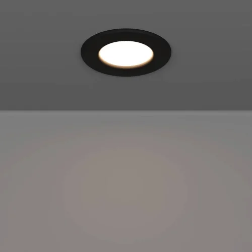 Светильник точечный LED Fueva 901412 Eglo белый на 1 лампу, основание чёрное в стиле современный круглый фото 7 Светильник точечный LED Fueva 901412 Eglo белый на 1 лампу, основание чёрное в стиле современный круглый фото 7