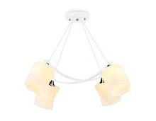 Светильник подвесной TR303156 Ambrella light белый 4 лампы, основание белое в стиле современный 