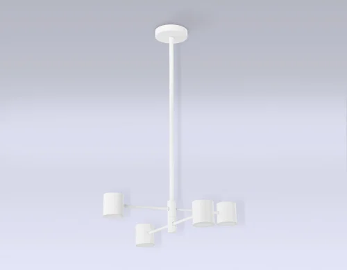 Светильник подвесной LED FL51705 Ambrella light белый 1 лампа, основание белое в стиле современный хай-тек  фото 2