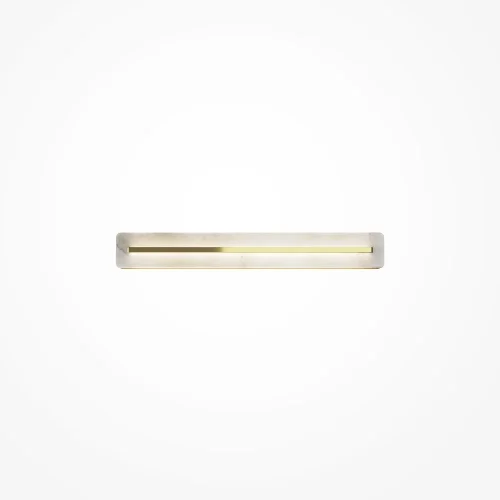 Бра LED Albatre MOD366WL-L14BS3K Maytoni бежевый на 1 лампу, основание латунь в стиле хай-тек современный 